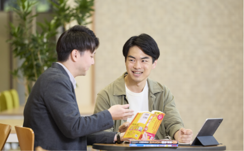 臨床検査技師になった今も学ぶ姿勢を忘れず成長を続ける。