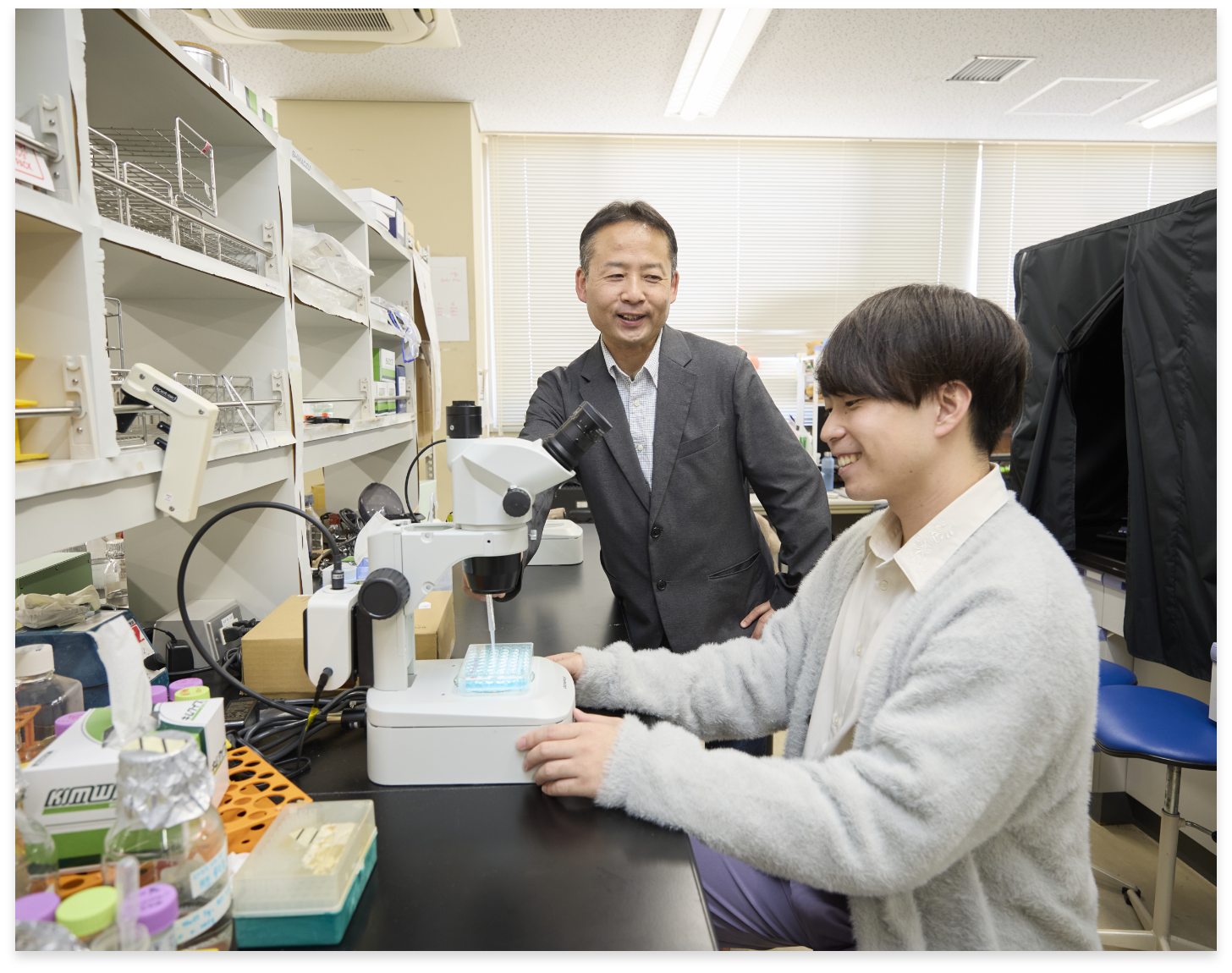 幸せな笑顔につなげる力を、世界中のバイオサイエンスの