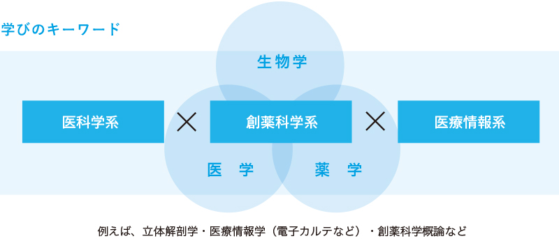 メディカルバイオサイエンス学科_学びのキーワード