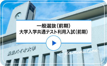 一般選抜入試（前期A・B）大学共通テスト利用入試