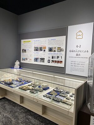 琵琶湖博物館に奈良篤樹准教授撮影の走査型電子顕微鏡写真が展示されました